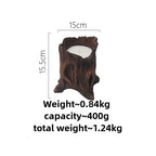 Retro Ceramic Candle Cup - Antique-Inspired Aromatherapy Container