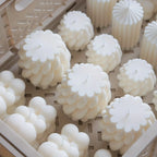 Wave Twist Candle Mold – Abstract Silicone DIY Candle Form