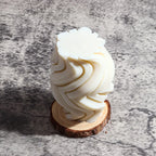 Wavy Stripe Geometric Candle Silicone Mold – DIY Cylindrical Candle