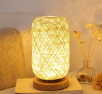 Rattan Glow Table Lamp