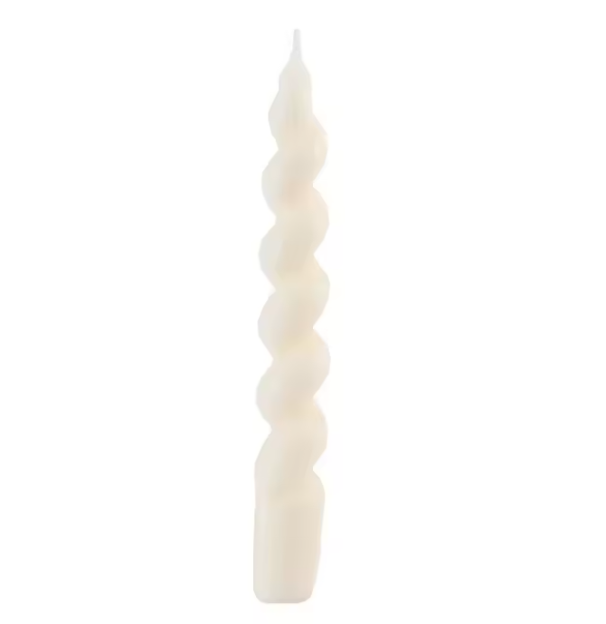 Retro Spiral Candle