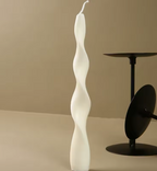 Retro Spiral Candle