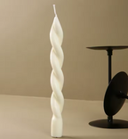 Retro Spiral Candle