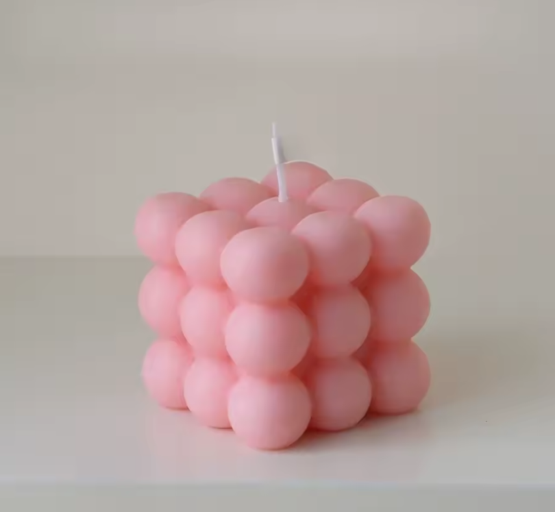 Magic Cube Bubble Candle