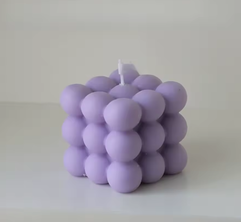 Magic Cube Bubble Candle