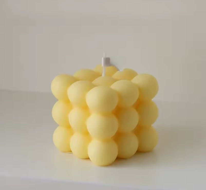 Magic Cube Bubble Candle