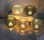 Retro Metal Candle Holder
