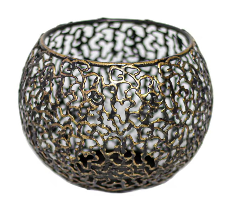 Retro Metal Candle Holder