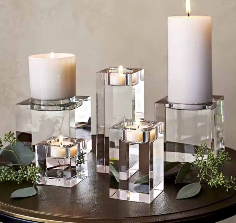 Crystal Tealight Candle Holder