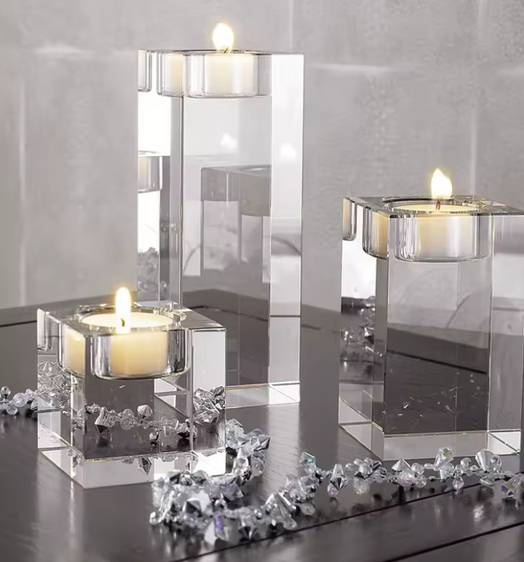 Crystal Tealight Candle Holder