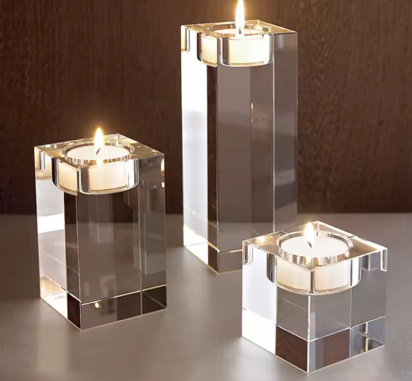 Crystal Tealight Candle Holder