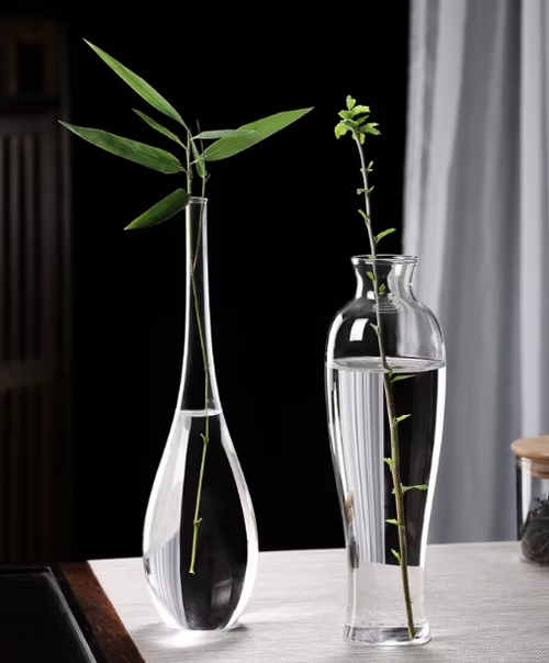 Zen Bud Glass Vase