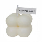 Ribbed Pillar Soy Wax Candle – Elegant Aromatherapy Accent