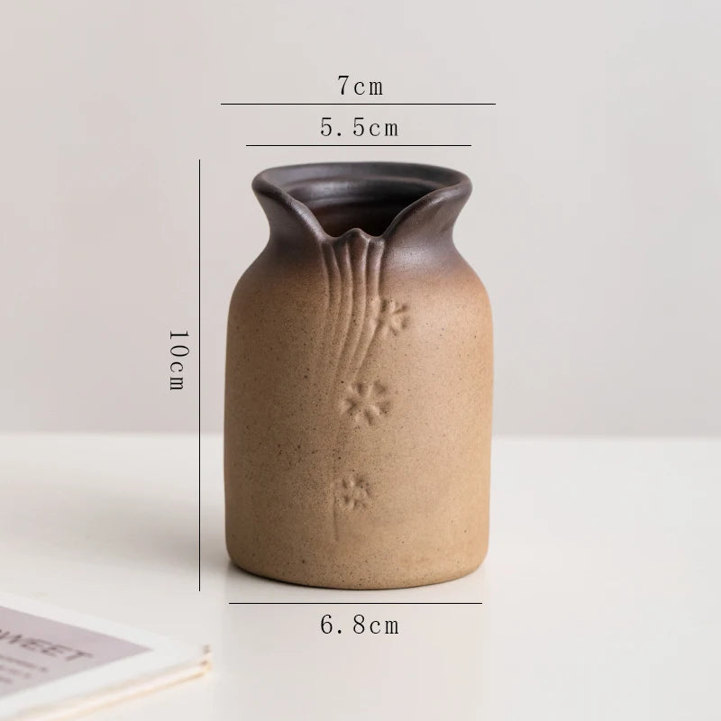 Organic Stone Ceramic Vase