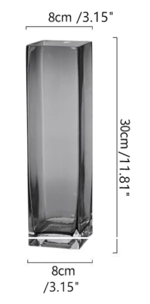 Modern Glass Column Vase