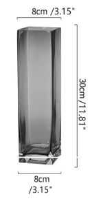 Modern Glass Column Vase