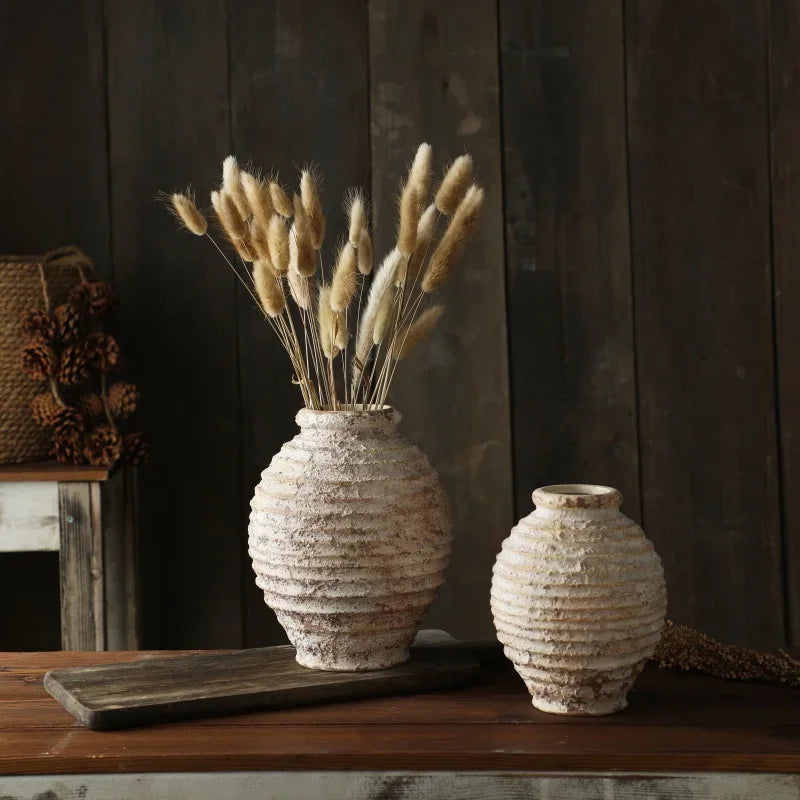 Textured Ceramic Vase