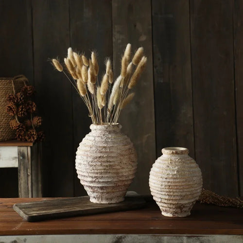 Textured Ceramic Vase