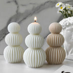 Twisted Sculpture Silicone Candle Mold – Artistic DIY Candle Making