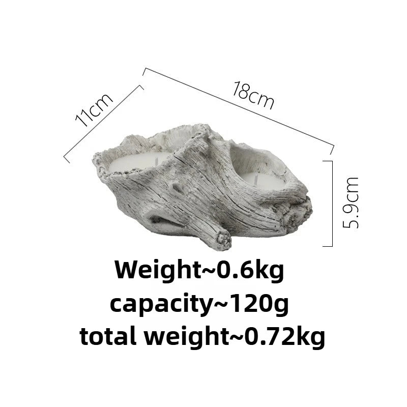 Retro Ceramic Candle Cup - Antique-Inspired Aromatherapy Container