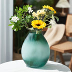 Nordic Frosted Glass Vase