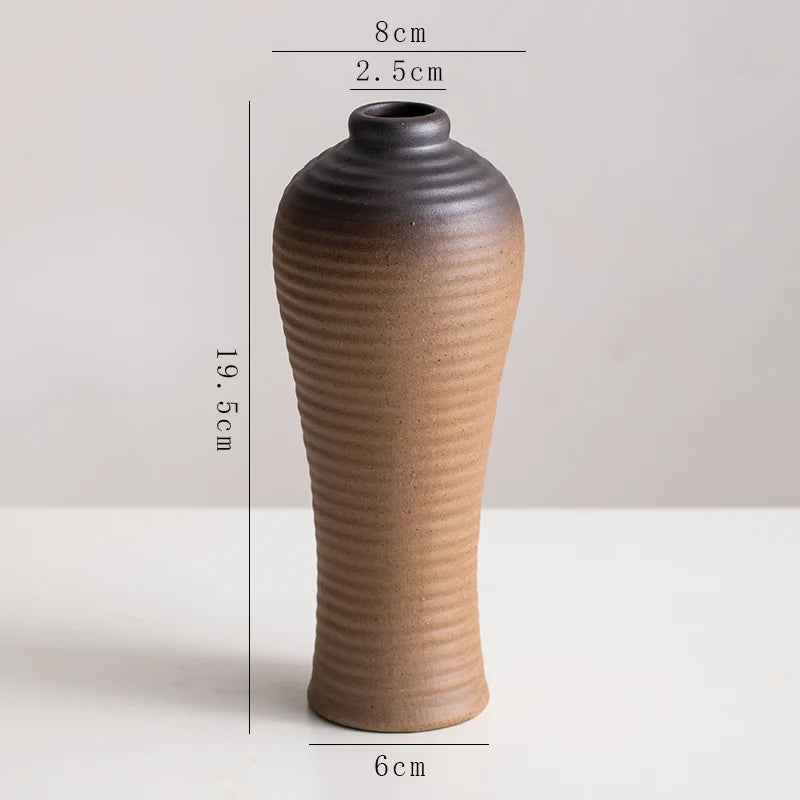 Organic Stone Ceramic Vase