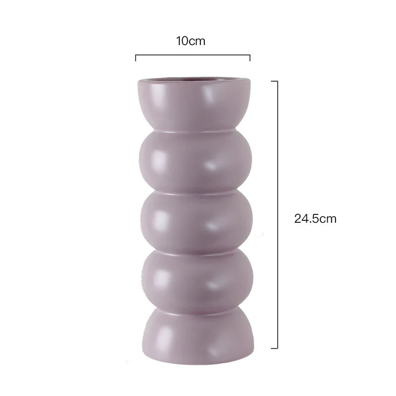 Ripple Ceramic Vase