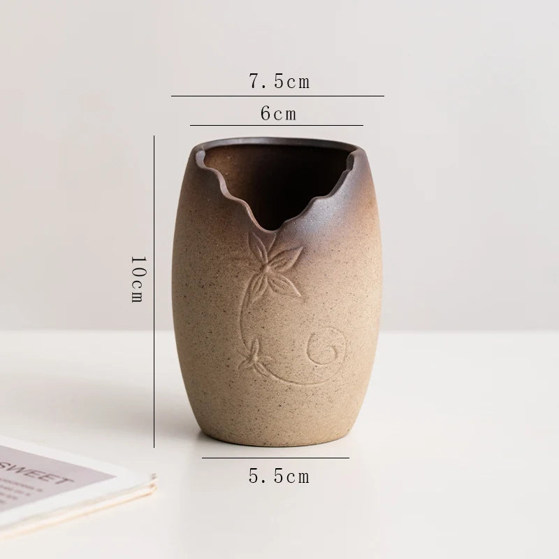 Organic Stone Ceramic Vase