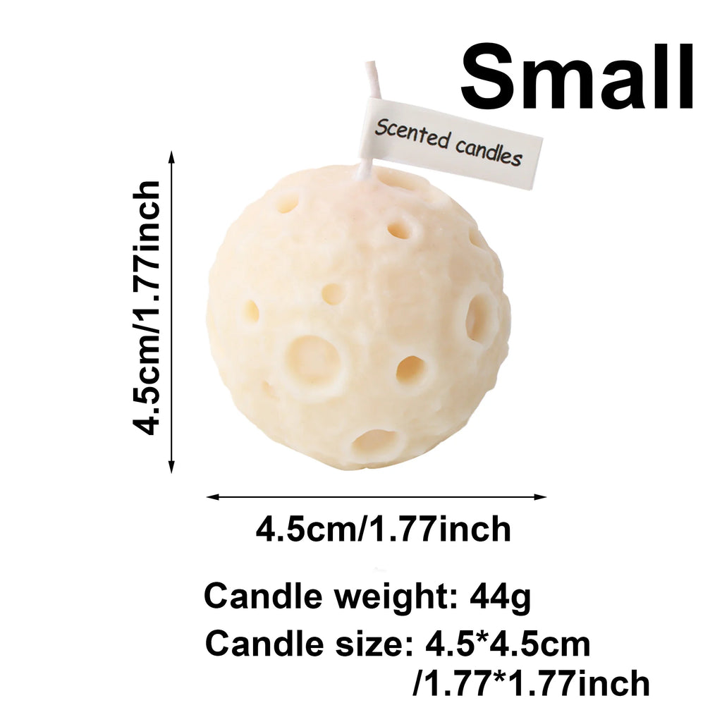 Moon Glow Soy Wax Candle – Handmade Scented Gift