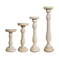 Wooden Candlestick Holder