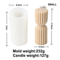 Spiral Cylinder Candle Mold