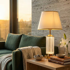 Luminous Glass Table Lamp