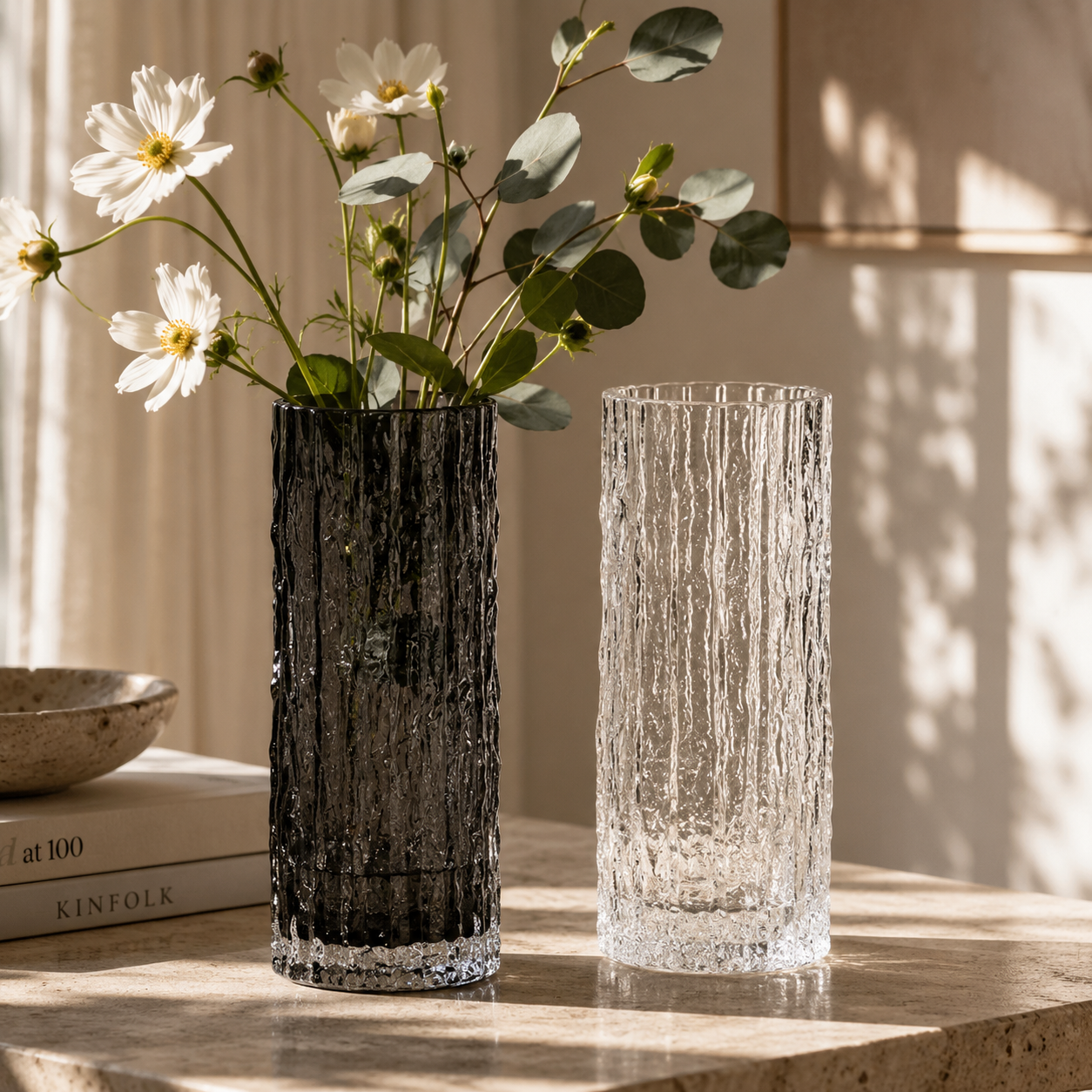 Icefall Glass Vase