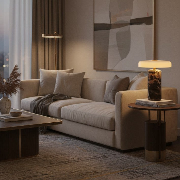 Marble Glow Cordless Table Lamp