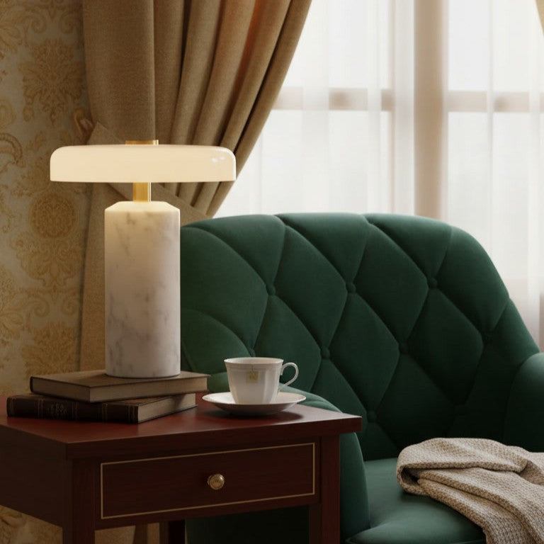 Marble Glow Cordless Table Lamp