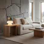 Luminous Opal Glass Table Lamp