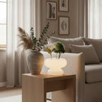 Luminous Opal Glass Table Lamp